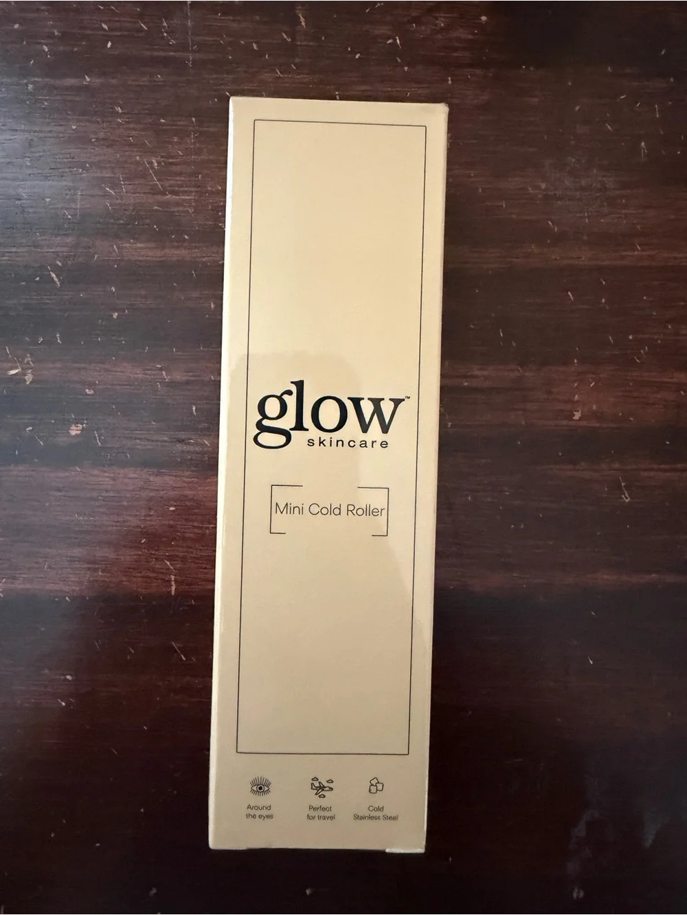 Glow skincare mini cold roller
